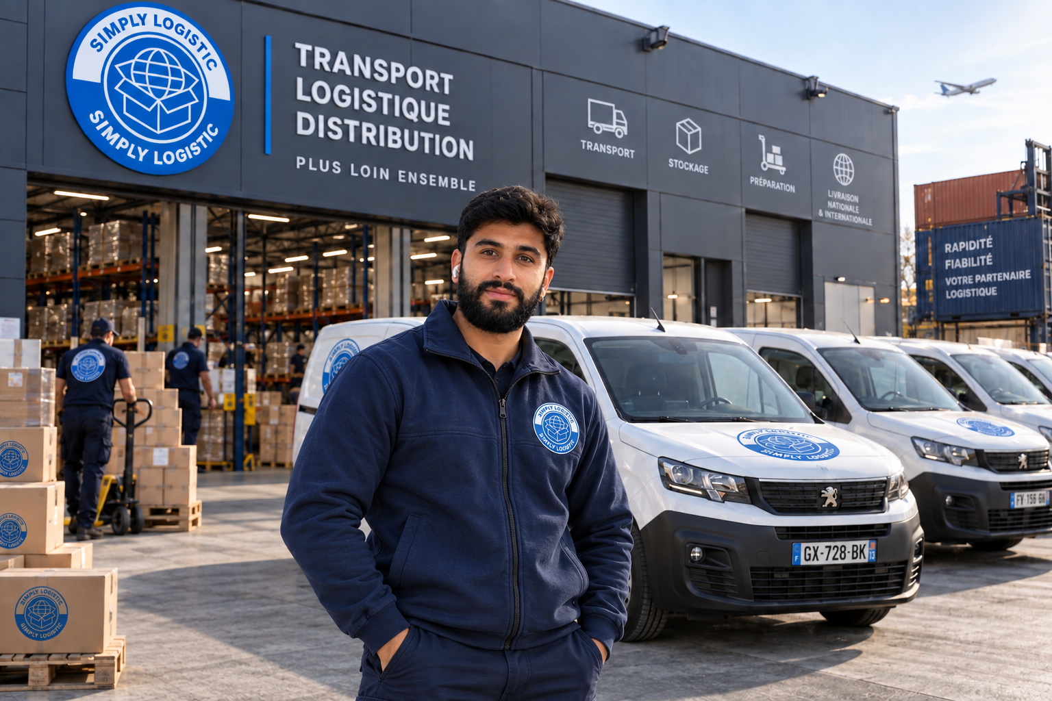 Flotte et Équipe Opérationnelle SIMPLY LOGISTIC